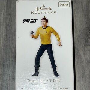 Hallmark Star Trek Captain Kirk Action Figure - Yellow and Black